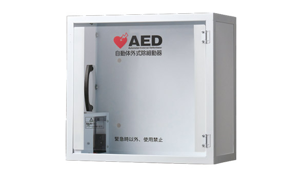 AED収納BOX-1クリア